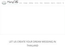 Tablet Screenshot of marrymethailand.com